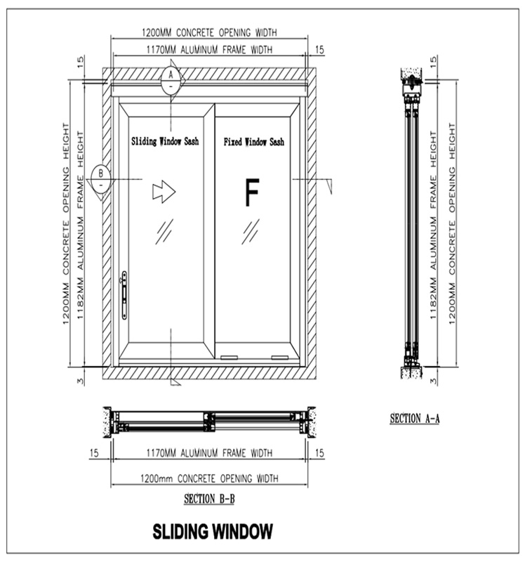 Sash window line drawing Stock Vector Images - Alamy