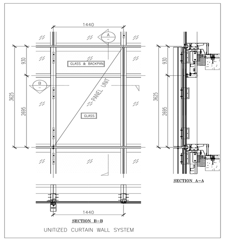 Unitized Curtain Wall